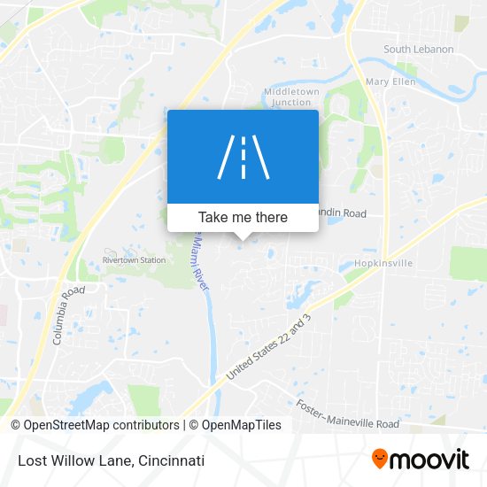 Mapa de Lost Willow Lane
