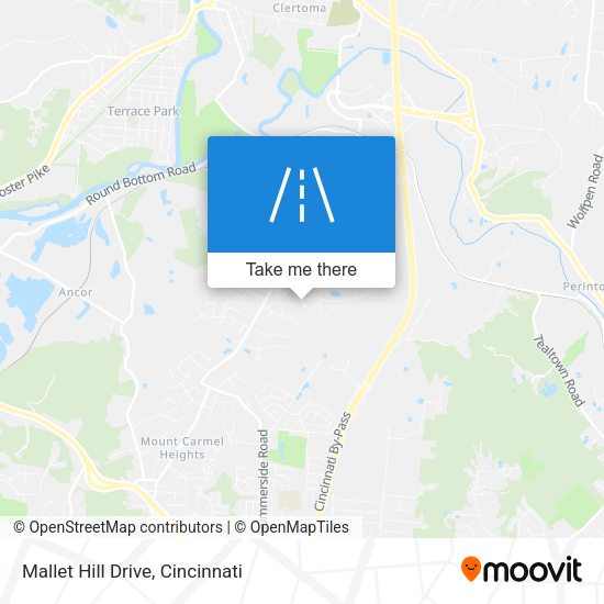 Mapa de Mallet Hill Drive