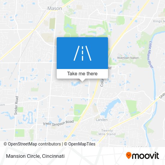 Mapa de Mansion Circle