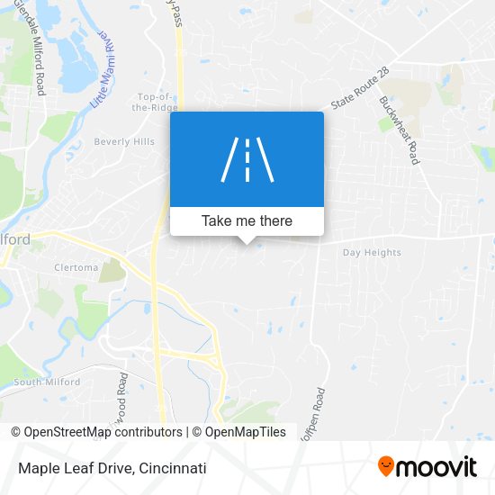 Mapa de Maple Leaf Drive