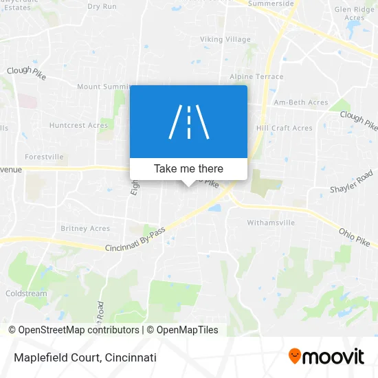 Maplefield Court map