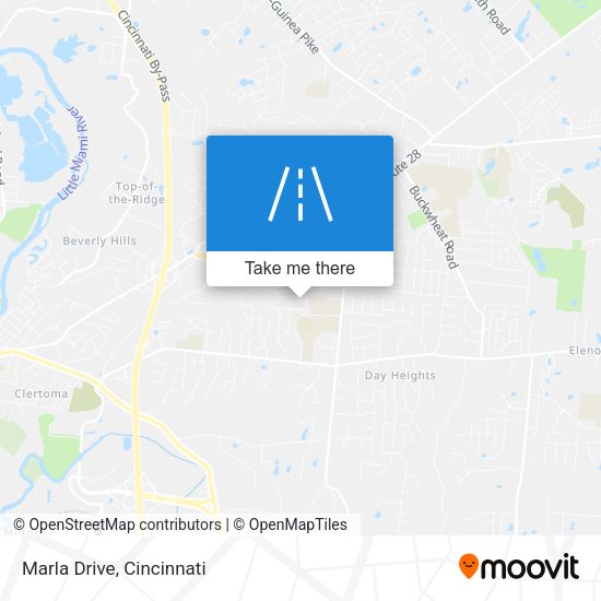 Mapa de Marla Drive