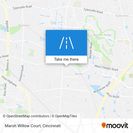 Marsh Willow Court map