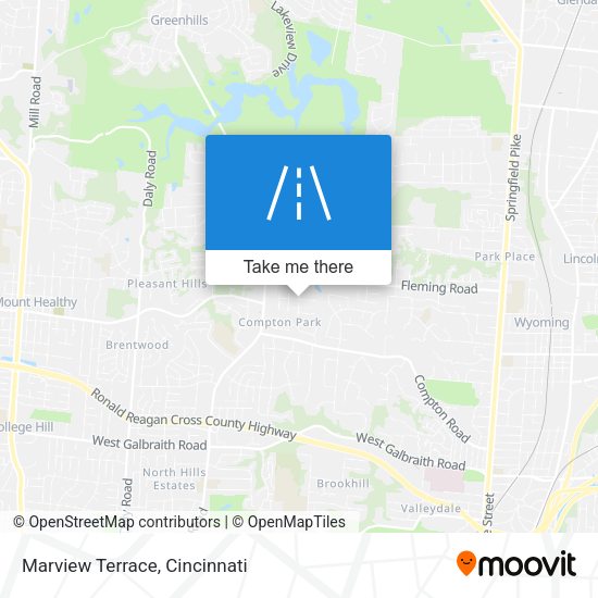 Marview Terrace map