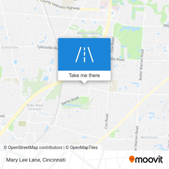 Mapa de Mary Lee Lane