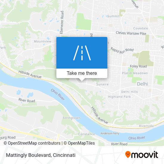 Mattingly Boulevard map
