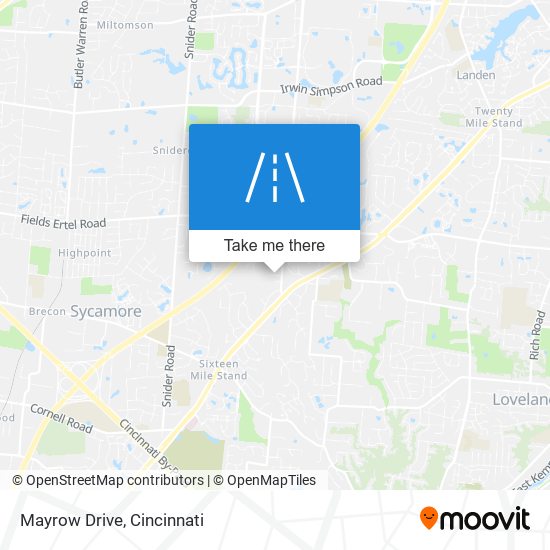 Mayrow Drive map