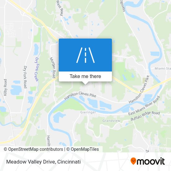 Mapa de Meadow Valley Drive