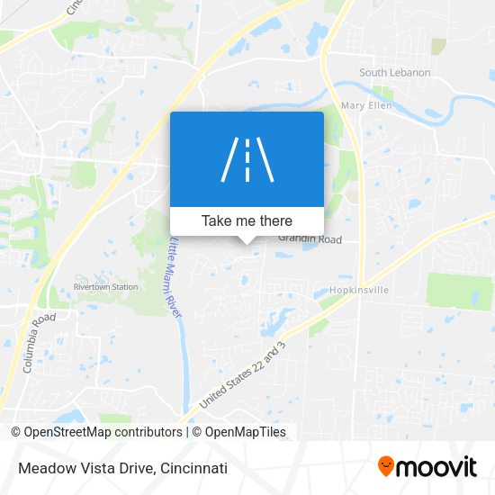 Mapa de Meadow Vista Drive
