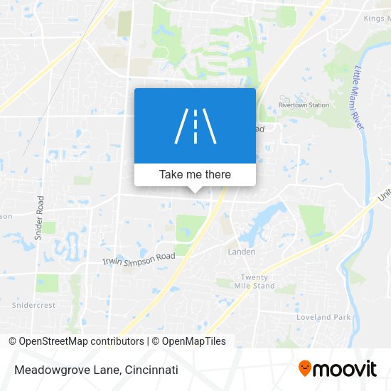 Mapa de Meadowgrove Lane
