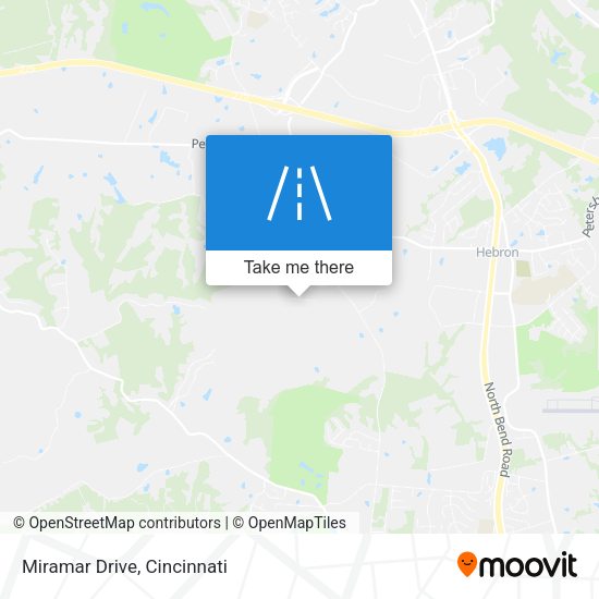 Miramar Drive map