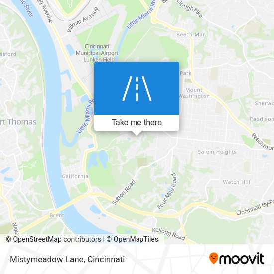 Mapa de Mistymeadow Lane