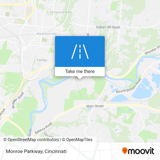 Mapa de Monroe Parkway