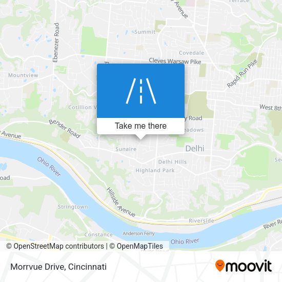 Mapa de Morrvue Drive