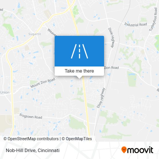 Mapa de Nob-Hill Drive