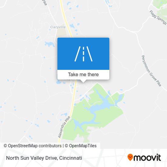 North Sun Valley Drive map
