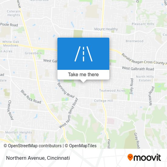 Mapa de Northern Avenue