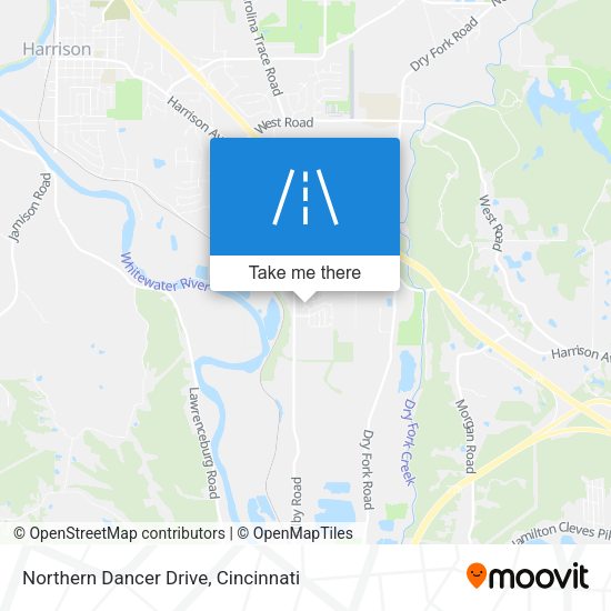 Mapa de Northern Dancer Drive