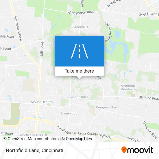 Mapa de Northfield Lane