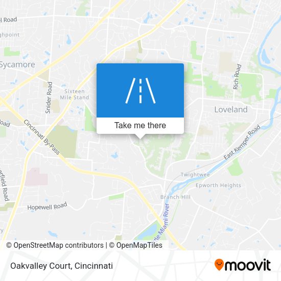 Oakvalley Court map