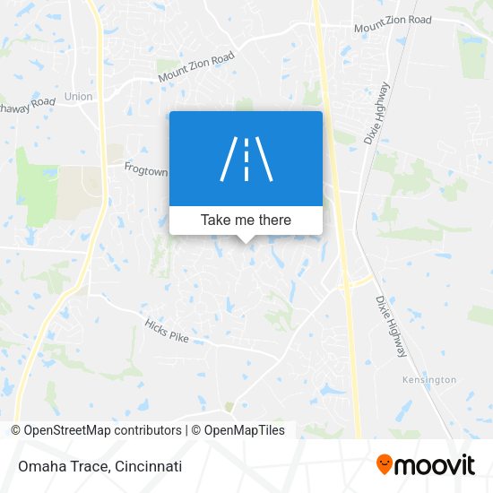 Mapa de Omaha Trace