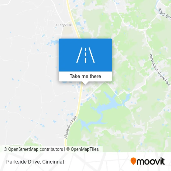 Parkside Drive map