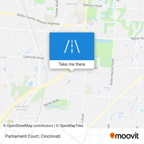 Mapa de Parliament Court