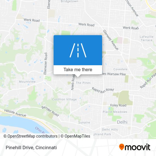 Mapa de Pinehill Drive