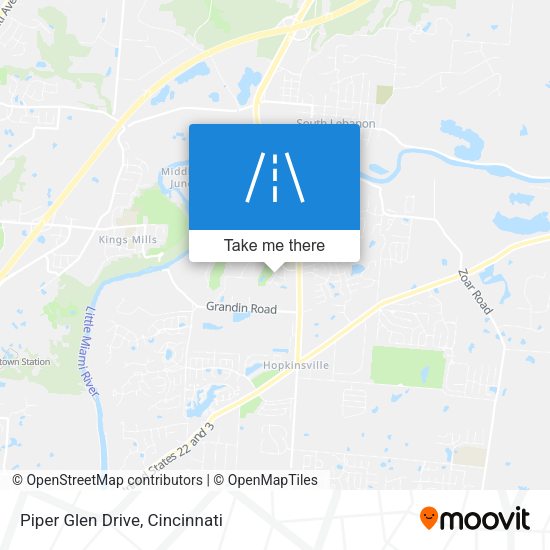 Mapa de Piper Glen Drive