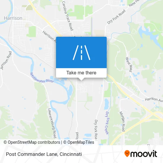 Post Commander Lane map