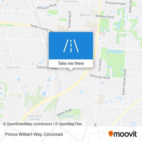 Mapa de Prince Wilbert Way