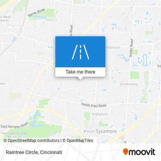 Mapa de Raintree Circle