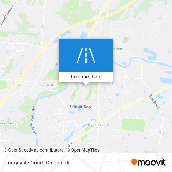 Mapa de Ridgevale Court
