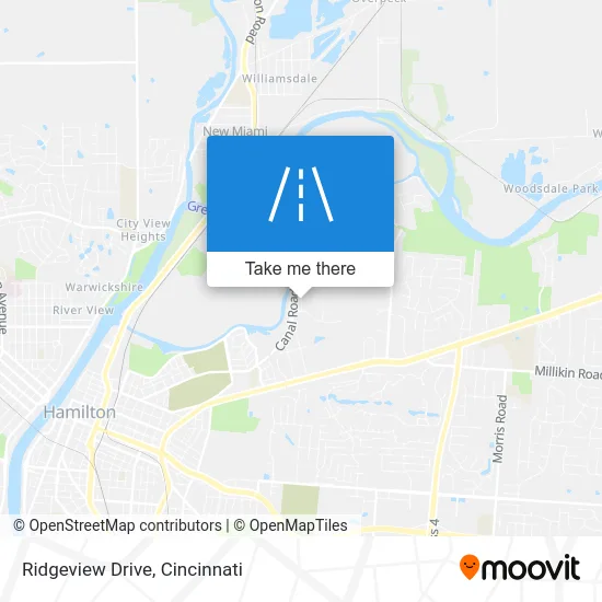 Ridgeview Drive map