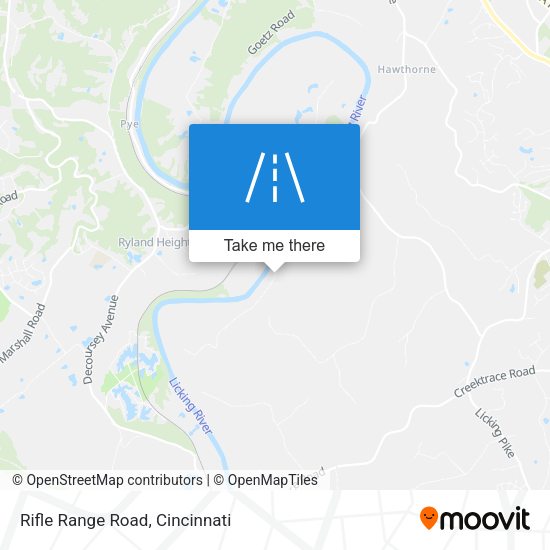 Rifle Range Road map