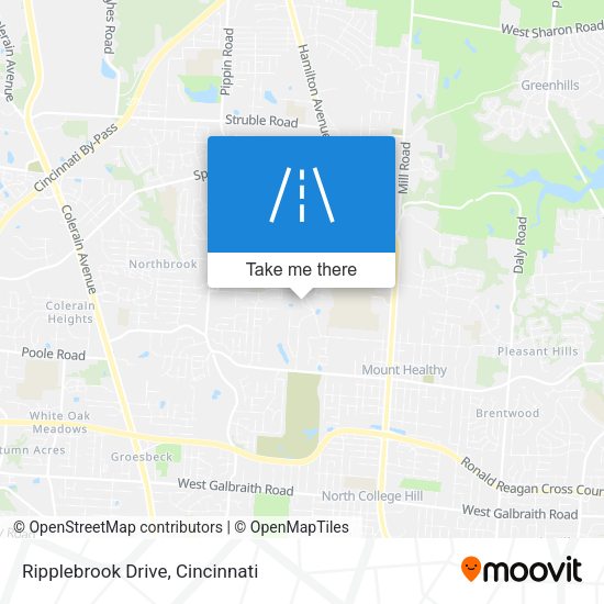 Ripplebrook Drive map