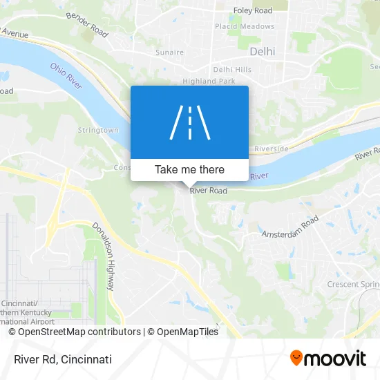River Rd map