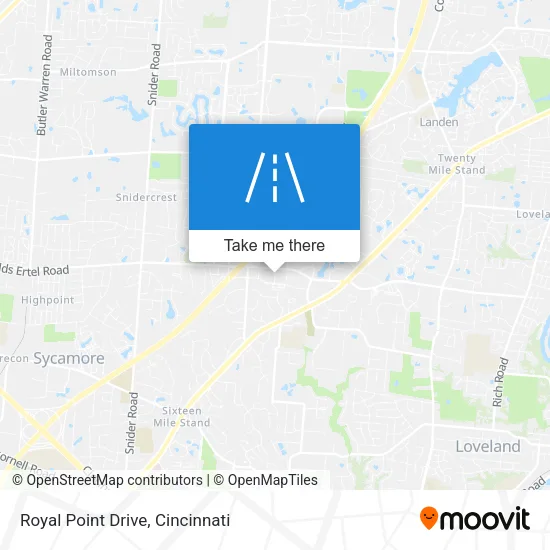 Mapa de Royal Point Drive