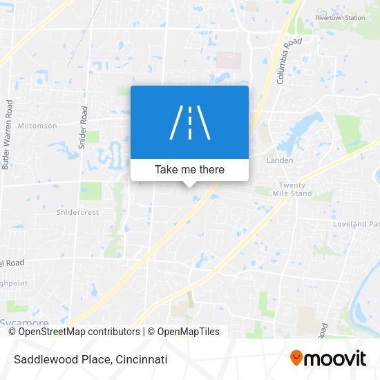 Saddlewood Place map