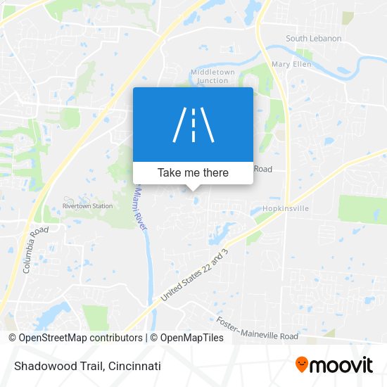 Mapa de Shadowood Trail