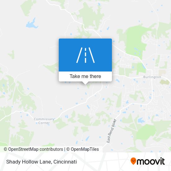 Mapa de Shady Hollow Lane