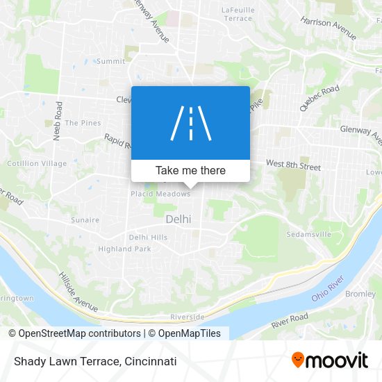 Mapa de Shady Lawn Terrace