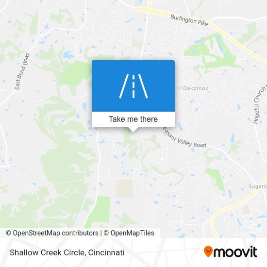 Shallow Creek Circle map