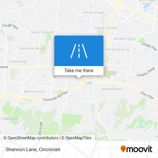 Mapa de Shannon Lane