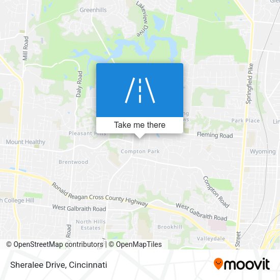 Mapa de Sheralee Drive