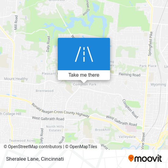 Mapa de Sheralee Lane