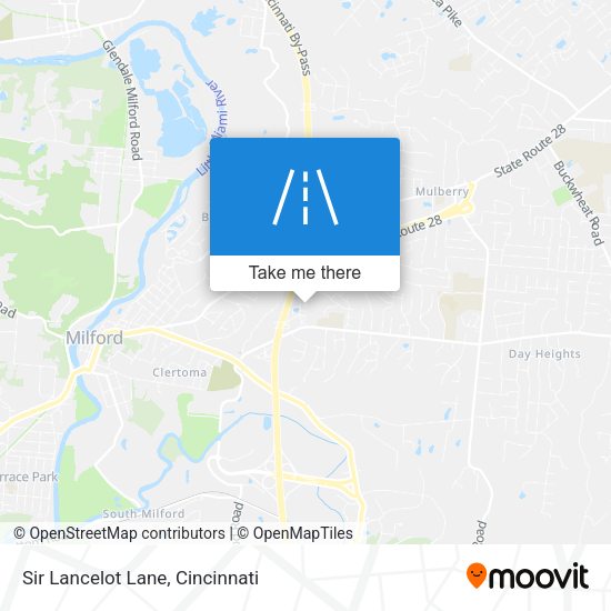 Mapa de Sir Lancelot Lane