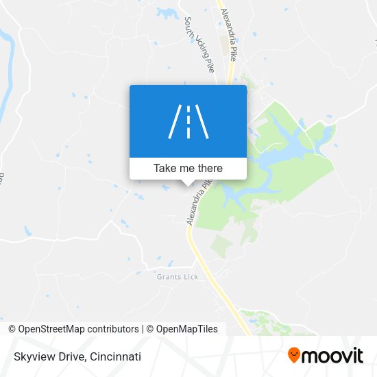 Mapa de Skyview Drive