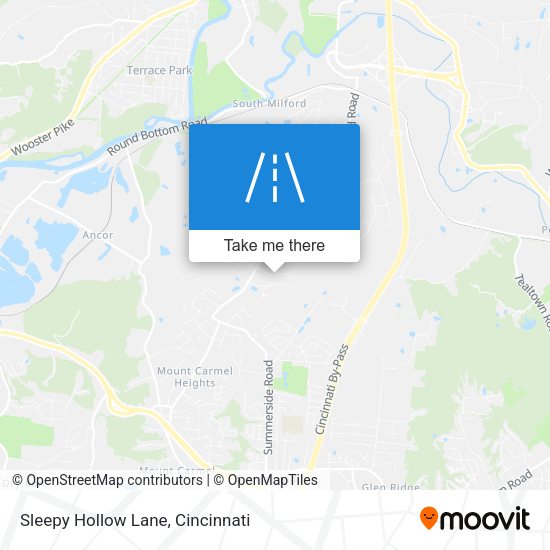 Mapa de Sleepy Hollow Lane