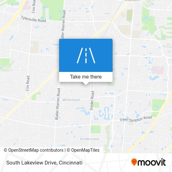 Mapa de South Lakeview Drive